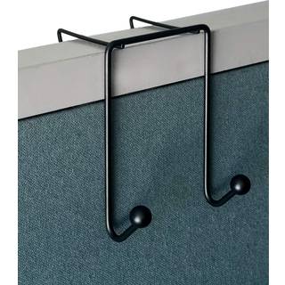 Tetra-teknica CWH-02 3 tommer Rumtils?tningstr?d dobbeltkrog til partition v?g skabspanel farve sort