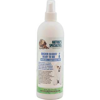 Naturens specialiteter hurtigere slicker klar til at bruge detangling og konditioneringsspray naturligt valg til professionelle groomers hj?lper