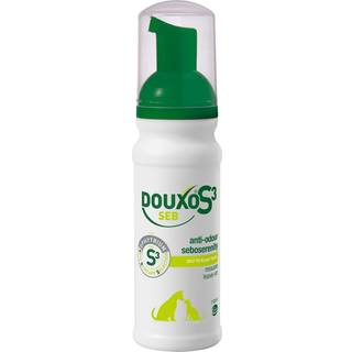 Douxo S3 SEB Mousse 5,1 oz (150 mL) - Lindring mod seborrhea hos hunde og katte (hjlper med fedtet til flaget hud)