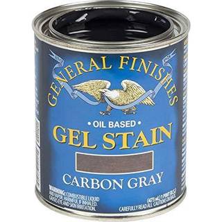 Allmänna ytor Oil Bas Gel Stain 1 Pint Carbon Grey