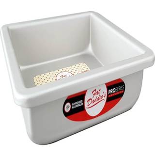 Fat Daddios anodiserede aluminium kvadratkage pan 6 x 4 tommer