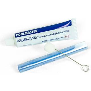 Poolmaster 30280 Reparationskit til våd pool, 2 oz - Under vandet og på tørre overflader, Hurtigtørrende klæbemiddel, Høj holdstyrke