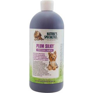 Naturens specialiteter PLUM Silky Ultra Concentrerat Dog Shampo Conditioner gör upp till 6 liter naturligt val för professionella husdjur groomer