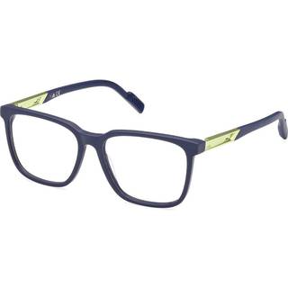 Adidas Sport Unisex SP5038 091 Optiske stel Plast Blå Firkantet Normal