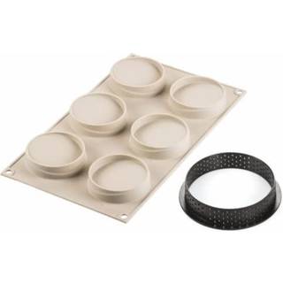 Kit Mini Tarte Glam 3D Silikoneform, Silikomart