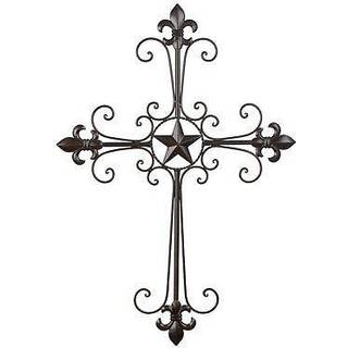 Wings of Devotion / Not the Knick Knack Shelf / Not Eastwind Lone Star Wall Cross Decor