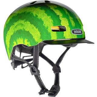 Nutcase street watermelon MIPS cykelhjelm - Small (52-56 cm) / Grøn