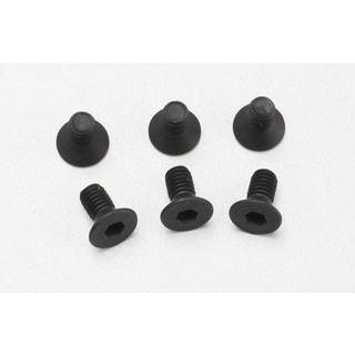 Traxxas 2534 Screws, 3x6mm countersunk machine (6) (hex drive)