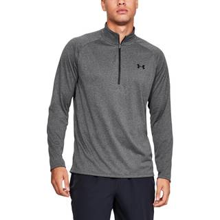 Under Armour Tech™ Men's ½ Zip Long Sleeve Carbon Heather / Black XS