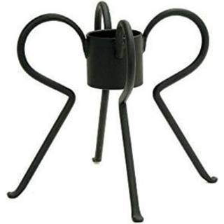 ACHLA Designs GBS-09 Spider Smid Iron Globe and Toadstool Stand Low Short Black