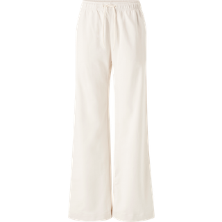 Bread and Boxers Wide Leg Lounge Pant - Ivory - Large