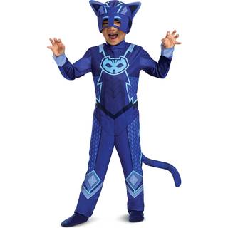 Forkl?dning Catboy-kostume til b?rns officielle PJ masker megasuit kostume jumpsuit og maske sm?b?rnsst?rrelse medium (3T-4T)