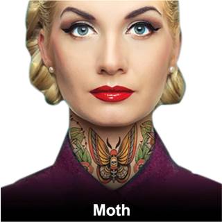 Moth halstatovering