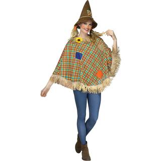 Vogelscheuche Kostüm-Poncho