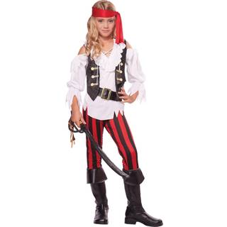 Girl's Posh Pirate Costume X-Large (12-14)