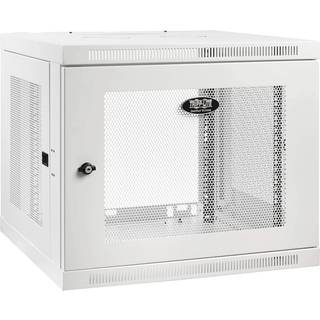 Tripp Lite Wallmount Rack Enclosure Cabinet 9U Switch Depth Deep White - rack enclosure cabinet - 9U