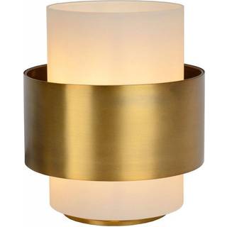 Lucide Firmin glas bordlampe Ø 20cm E27 Mat Guld / Messing