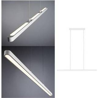 Paulmann Lento LED-pendel, hvid, dæmpbar, Up-&Downlight