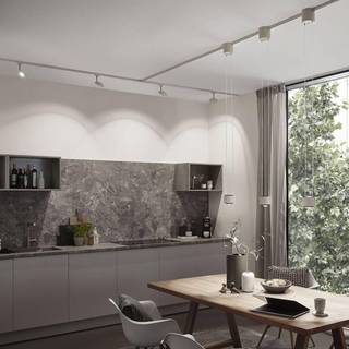 Paulmann URail LED-spot Sphere 2,700K krom