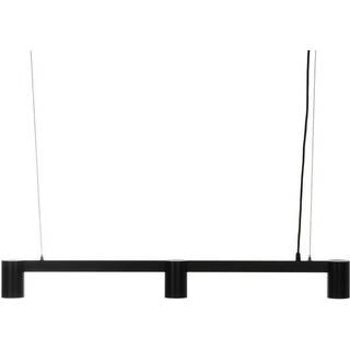 Arcchio hængelampe Brinja, sort, 90 cm, 3 lyskilder, GU10