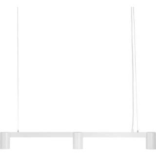 Arcchio hængelampe Brinja, hvid, 90 cm lang, 3 lyskilder, GU10