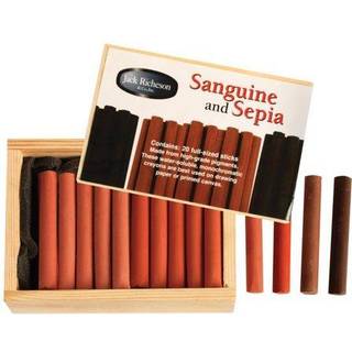 Jack Richeson Yarka Sanguine & Sepia Box Set 5 Count (Pack of 1)