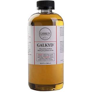 Gamblin Galkyd 32 oz Olie-medium - Tynner oliefarver til gennemsigtighed og glans, skaber emalje-lignende, strålende overflader