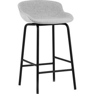 Normann Copenhagen Hyg Barstol 65 Cm Grå / - Barstole Uld Sort - 604056