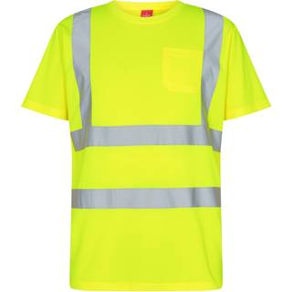 ENGEL Safety T-shirt med brystlomme Gul 9541-151 M