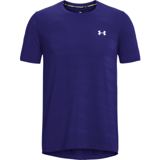 T-shirt Under Armour UA Seamless Wave SS-BLU 1373726-468 Størrelse S