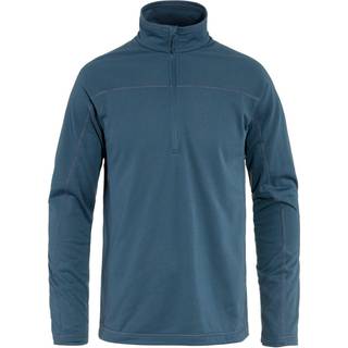 Fjällräven Abisko Lite Fleece Half Zip Fleecesweatere Herrer størrelse S farve blå