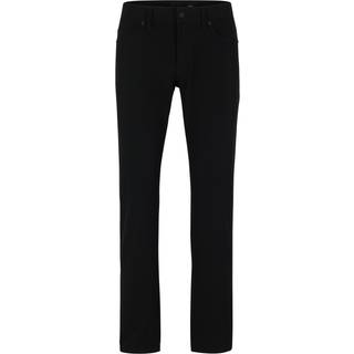 BOSS Black Herren Hose schwarz Slim Fit