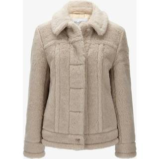 Max Mara Teddy jacket - beige - L-XL