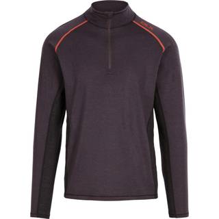 Trespass stan - male base layer top DARK GREY MARL XL