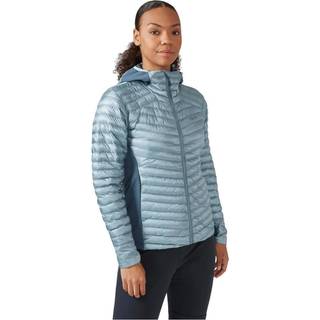 Rab Women's Cirrus Flex 2.0 Hoody Syntetisk jakke Damer størrelse 10 farve turkis