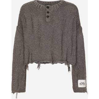 Dolce&Gabbana Cotton and linen sweater - grey - EU 46