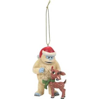 ENESCO JIM Shore Rudolph den r?dnose rensdyr og humle h?ngende ornament 3,93 tommer flerfarvet