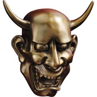 Design Toscano Noh Hannya Demon Mask Wall Sculptures Multicolored 8,50 """" X 3,00 """"