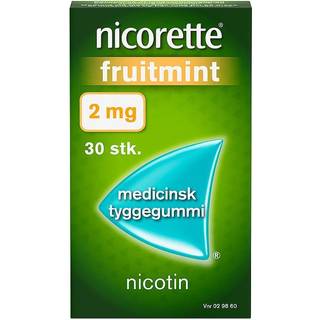 Nicorette Fruitmint Tyggegummi 2 mg (30 stk)
