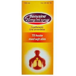 Benysine 20 mg/ml (Håndkøb, apoteksforbeholdt) 150 ml Syrup