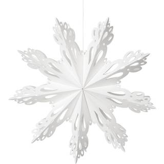 Broste Copenhagen Snowflake juledekoration Indian tan Ø30 cm