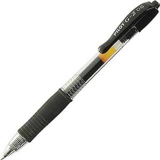 Pilot G-2 gelpen, med klikmekanisme, sort