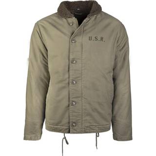 Mil-Tec US Navy Deck Jakke Oliven - 40