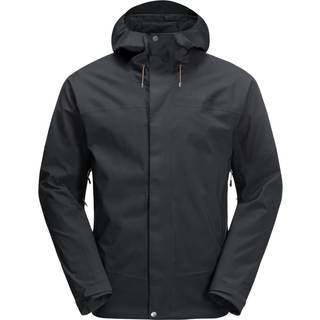 Jack Wolfskin Men's Kammweg 2-Layer Jacket Phantom, XL