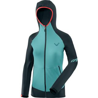 Dynafit Women's Transalper Light Polartec Hoody Fleecejakke Damer størrelse 36 farve turkis