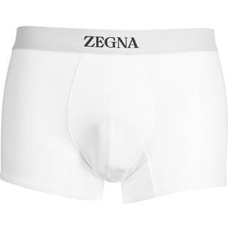 Zegna Stretch Cotton Trunks White