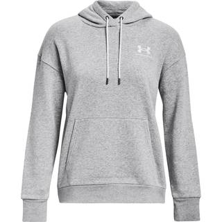 Under Armour Women's Essential Fleece Hoodie Mod Gray Light Heather, L