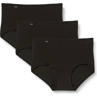 Sloggi 3-pak 24 7 Cotton Midi Briefs - Black - 48 * Kampagne *