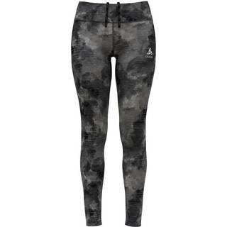 Odlo Zeroweight Reflekterende Tights Dame Str. S - Letvægts Løbetights til Natløb