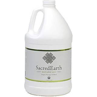 Organisk massageolieblanding (1 gallon) - Uscentreret nøddeoliefri glutenfri og USDA -certificeret organisk